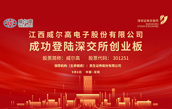 奋勇扬威行致远，卓尔超群再登高 | 威尔高创业板上市活动纪实