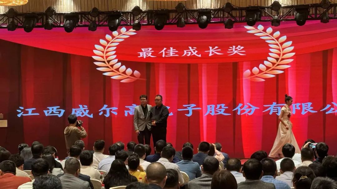 喜报 | 威尔高荣获长城电源“2023年最佳成长奖”！